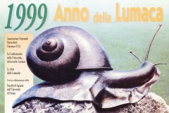 1999 - Cartolina "1999 Anno della Lumaca"